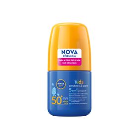 Protetor Solar Roll On Criança Fps 50+ Nivea Sun 50 ml
