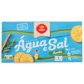 Bolachas De Água E Sal E Azeite Vieira 12 X 84 gr