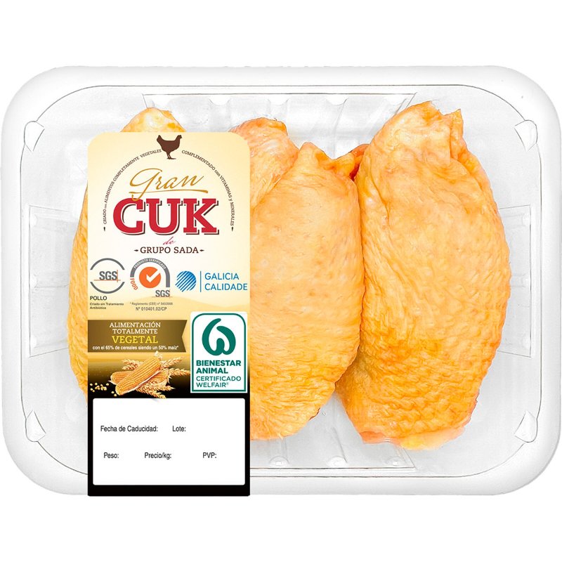 Coxas De Frango Certificado Peso Aprox. 600 g