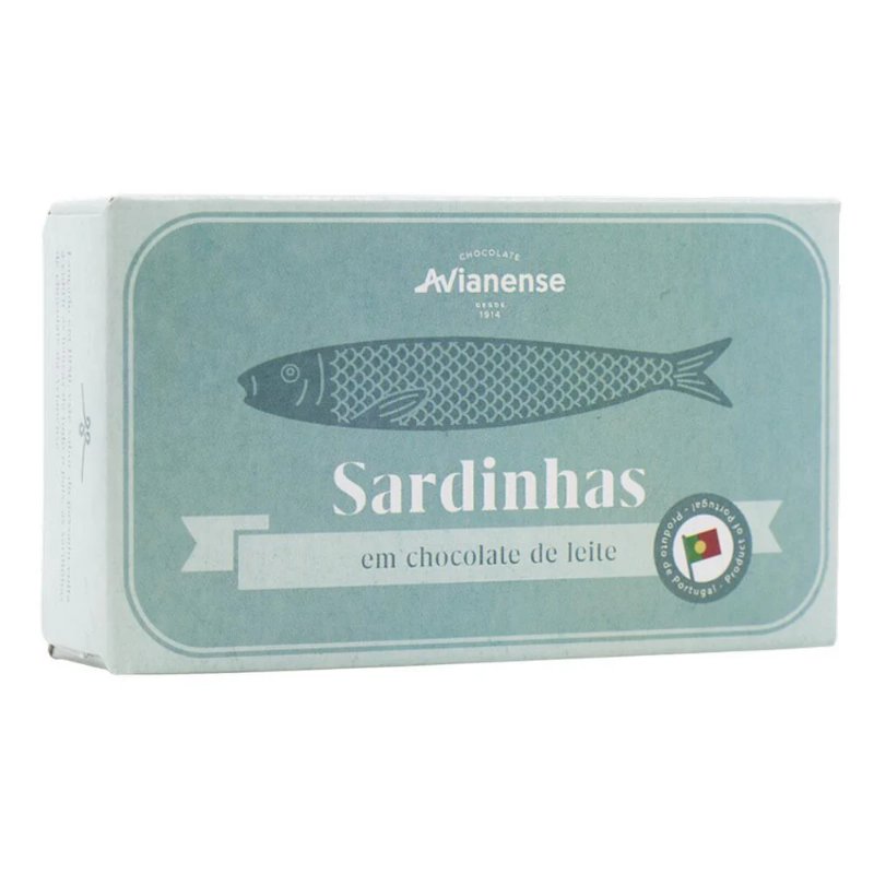 Sardinhas De Chocolate Leite Avianense 40 g