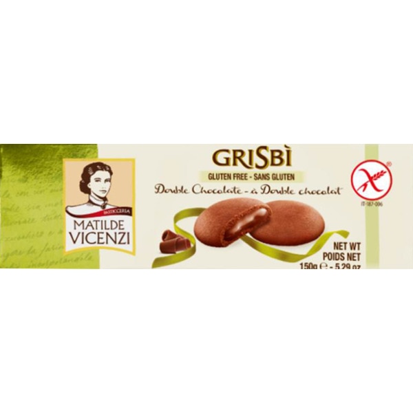 Bolachas De Chocolate Com Creme De Chocolate Sem Glúten 150 g