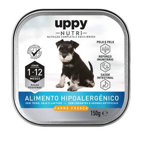 Comida Húmida Para Cão Júnior Raças Pequenas Frango Terrina Uppy Nutri 150 g