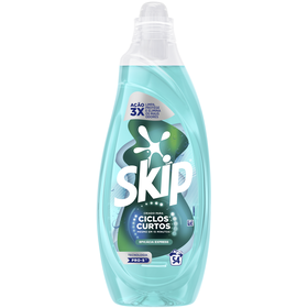 Detergente Máquina Roupa Líquido Ciclos Curtos Eficácia Express Skip