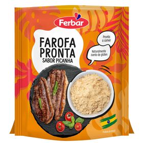 Farofa Sabor Picanha Sem Glúten Ferbar 250 gr