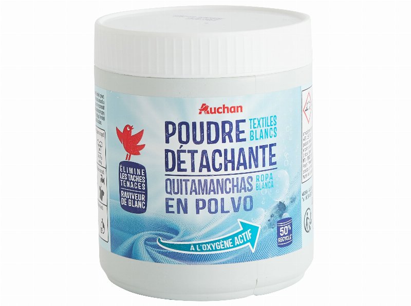 Tira Nódoas Roupa Auchan Pó Oxi Active Branco 500 g