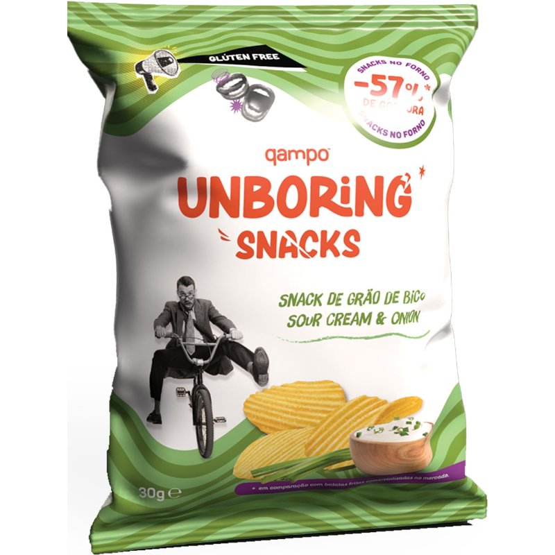 Snack Grão De Bico Sour Cream & Onion 30 g