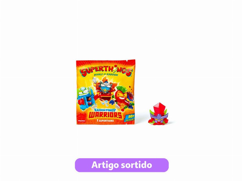 Warrior Super Things One Pack Modelos Sortidos