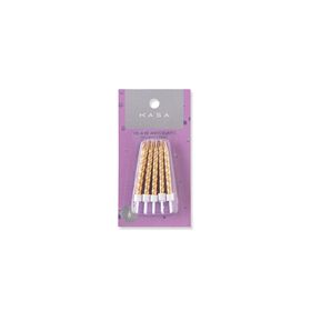 Velas Dourado Espiral Kasa