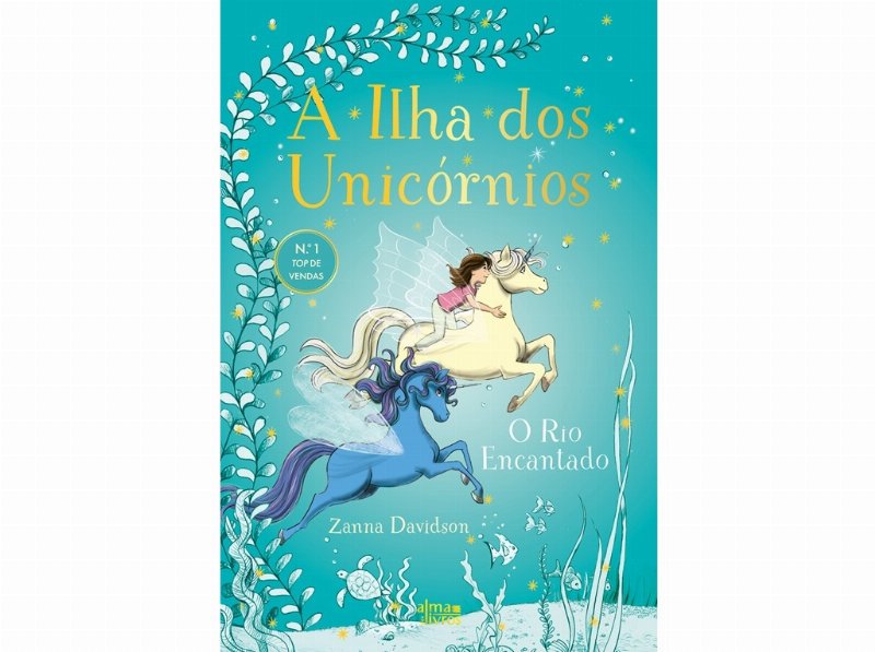 Livro A Ilha Dos Unicórnios Nº4 - Rio Encantado De Zanna Davidson