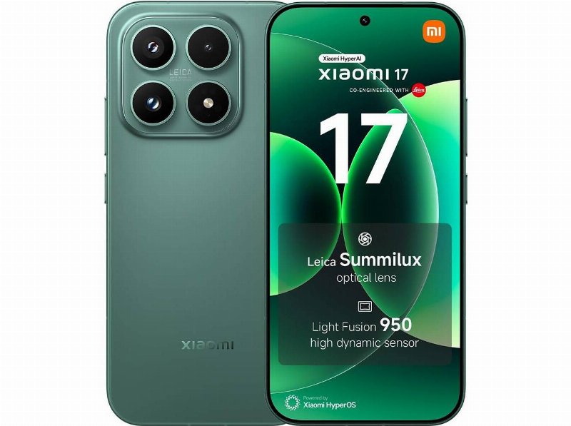 Smartphone Xiaomi 17 Green 12/512