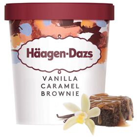 Gelado Baunilha E Brownie De Caramelo Häagen-Dazs 460 ml