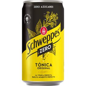 Água Tónica Em Lata Zero Schweppes 25 cl