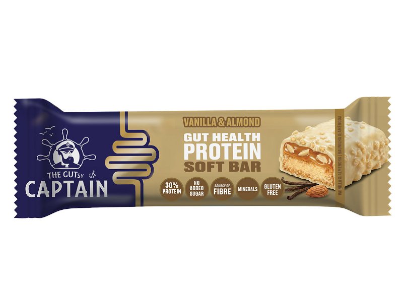 Barra The Gutsy Captain Prot. Amêndoa Baun. 45 gr