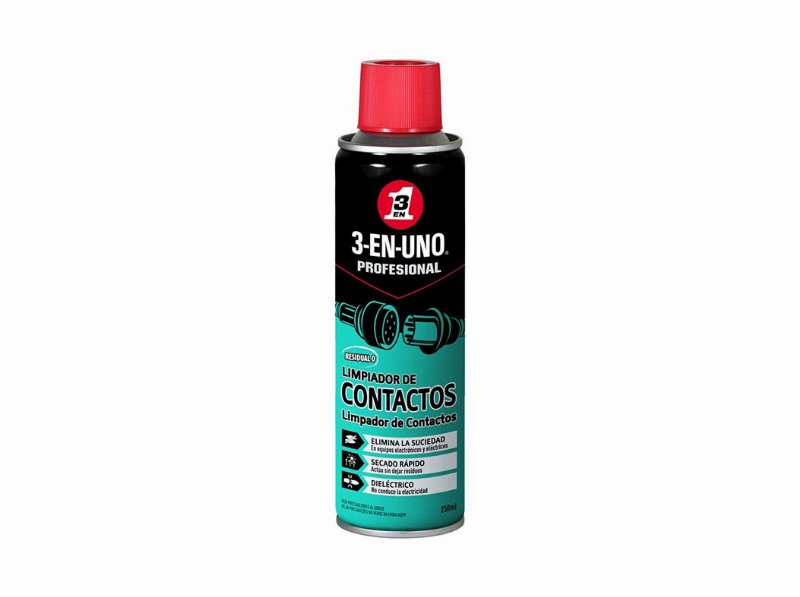 Óleo 3 Em 1 Limpa Contactos Spray 250 ml