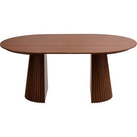 Mesa De Jantar Extensível Mocha Rodes Kasa