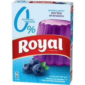 Gelatina Em Pó De Mirtilo Royal 31 gr