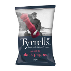 Batata Frita Sabor Pimenta Preta Tyrrell's 150 gr