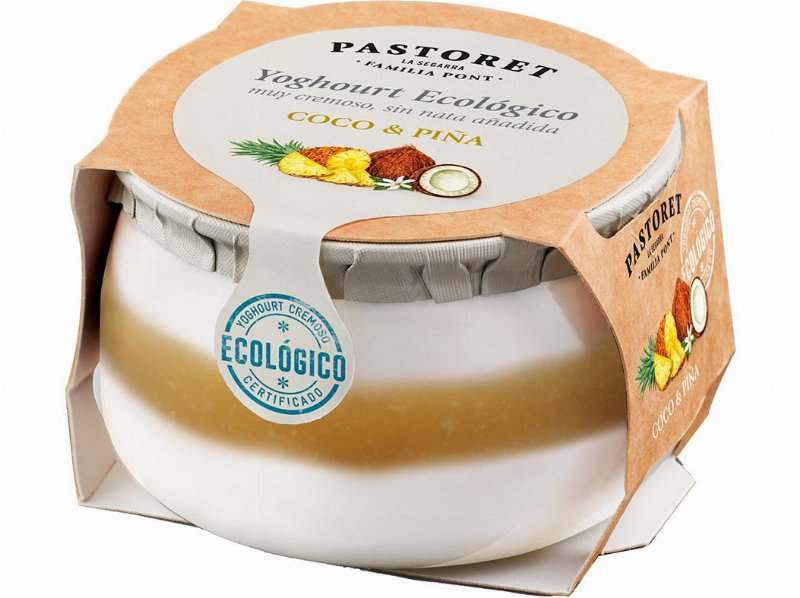 Iogurte Pastoret Biológico Côco E Ananás 135 g