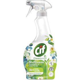 Multiusos Spray 3 Em 1 Eucalipto E Chá Verde Cif 500 ml