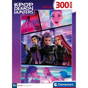Clementoni - Puzzle K-Pop Demon Hunters 300 Peças