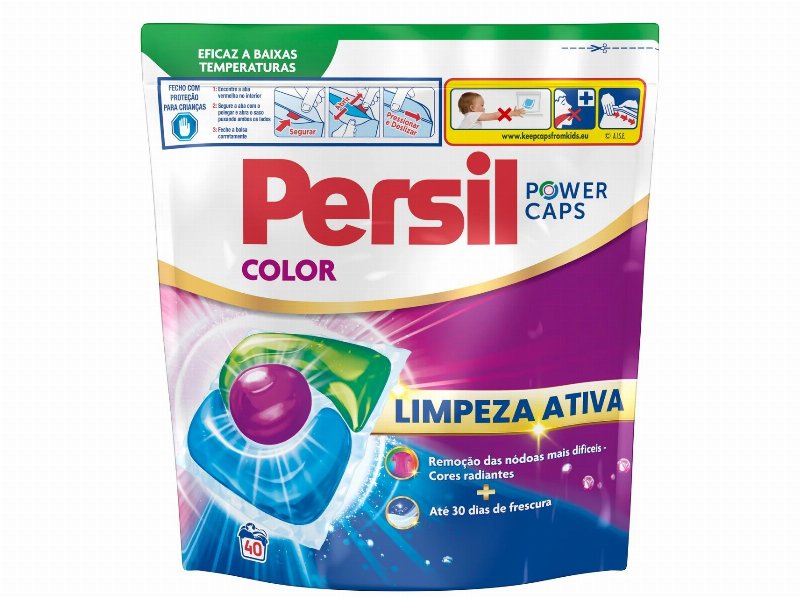 Cápsulas Det. Roupa Máq Persil Color 40D