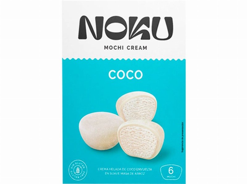 Gelado Mochi Noku Coco 210 g ( 6Un )