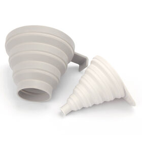 Conjunto 2 Funis Retráteis Silicone Urban Kasa