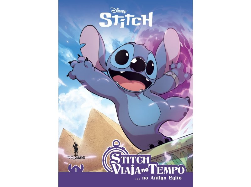 Livro Stitch Viaja No Tempo - No Antigo Egito