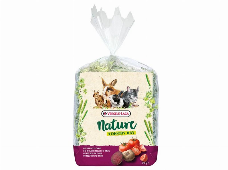 Feno Timóteo Versele Laga Com Beterraba E Tomate 500 g