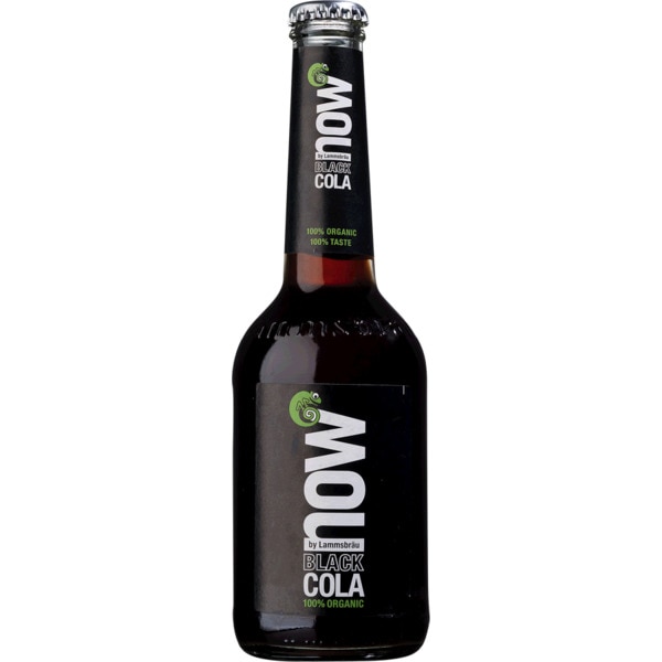 Refrigerante Black Cola Com Gás Biológico 33 cl