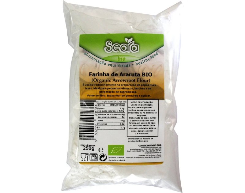 Farinha Seara Araruta Bio 250 g