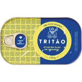 Atum Em Óleo Tritão 110 gr (Peso Escorrido 72 gr)