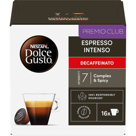 Cápsulas De Café Descafeinado Intenso Int 7 Nescafé Dolce Gusto 16 Un