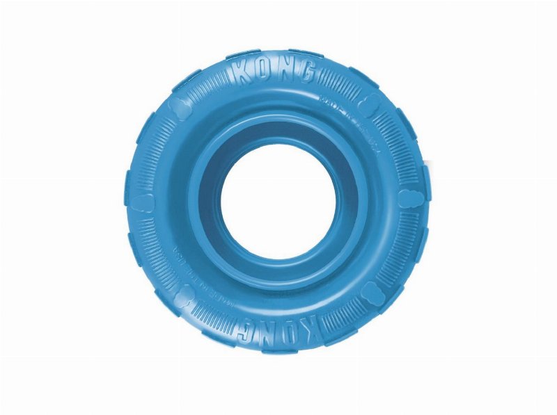 Brinquedo Para Cão Kong Puppy Traxx Small Azul