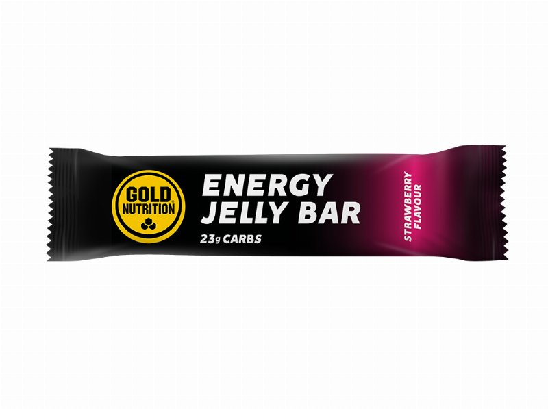 Jelly Bar Goldnutrition Morango 30 g