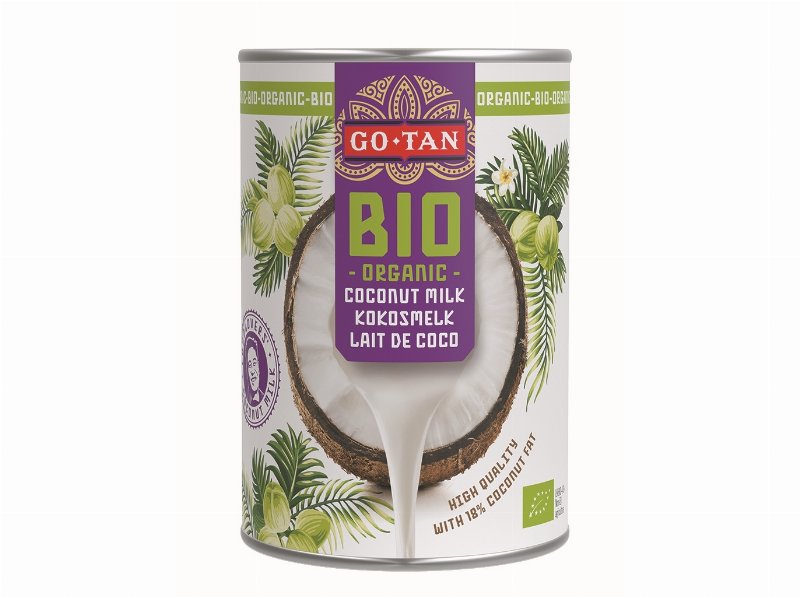 Leite De Coco Bio Go Tan 400 ml