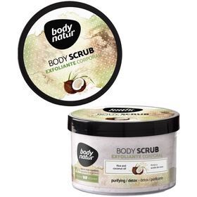 Exfoliante Corpo Arroz E Óleo De Coco Body Natur 200 ml