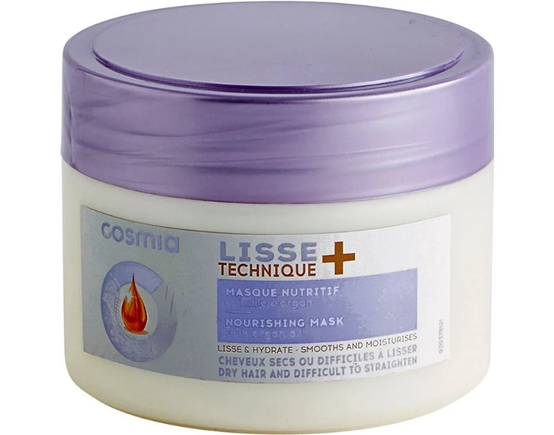 Máscara Cosmia Technique Lisse+ Com Óleo Argão 300 ml