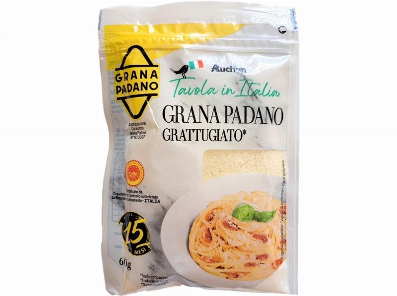 Queijo Grana Padano Auchan Dop Ralado 60 g