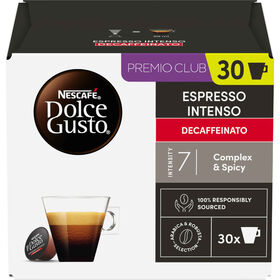 Cápsulas De Café Descafeinado Espresso Intenso Int 7 Nescafé Dolce Gusto 30 Un