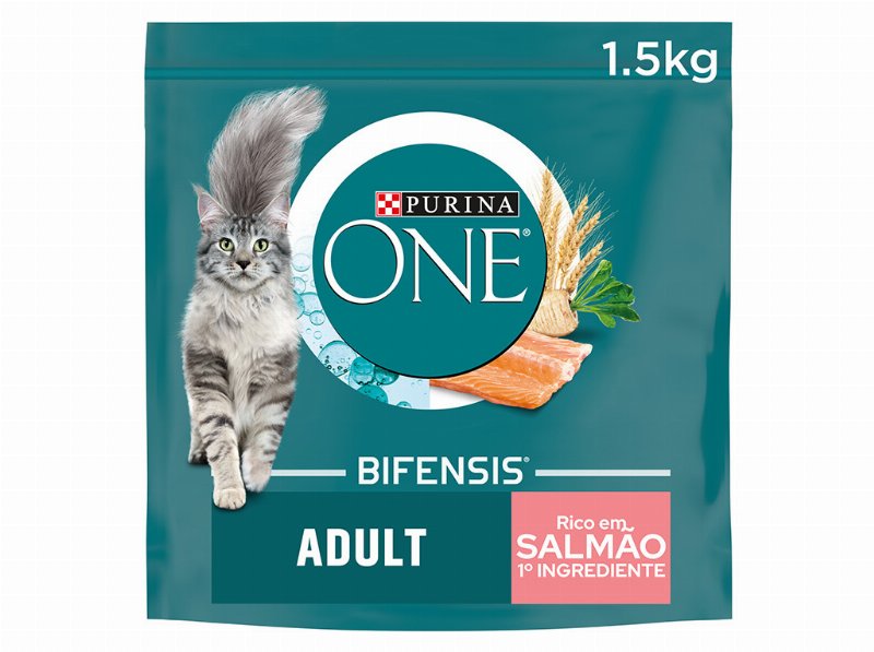 Ração Para Gato Purina One Com Salmão E Arroz 1.5 kg
