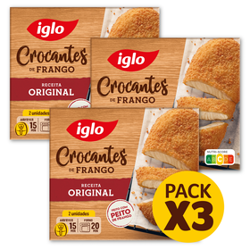 Crocantes De Frango Original Iglo 3 X 180 gr (2 Un)