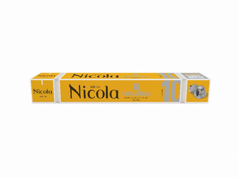 Cápsulas De Café Nicola Comp Nsp Arábica 10 Un