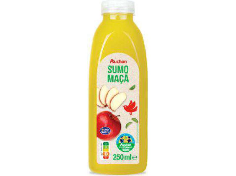 Sumo Maçã Auchan Cultivamos O Bom 250 ml