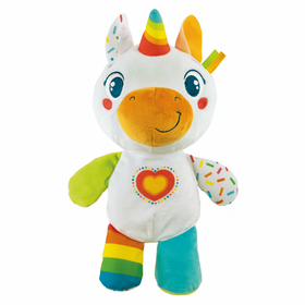 Baby Clementoni - Peluche Baby Unicórnio Falante