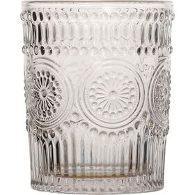 Copo 31 cl Flores Transparente Kasa