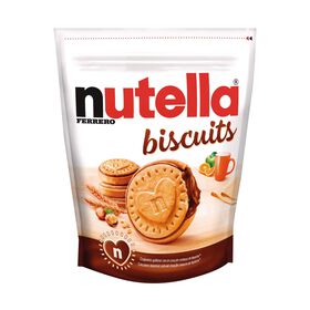 Bolachas Recheadas Com Chocolate E Avelãs Nutella 196 gr