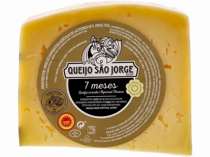 Queijo De São Jorge Dop 7 Meses Cura Kg