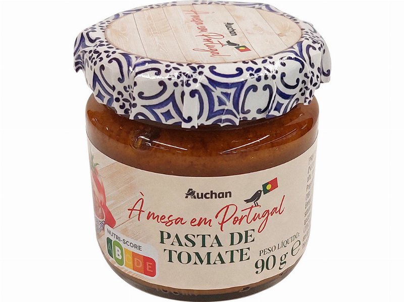Pasta De Tomate Auchan À Mesa Em Portugal 90 g