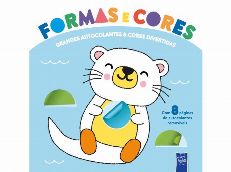 Livro Formas E Cores - Azul